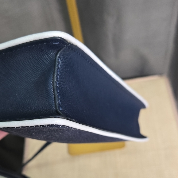 Kate Spade Denim Crossbody/clutch EUC - Picture 3 of 15